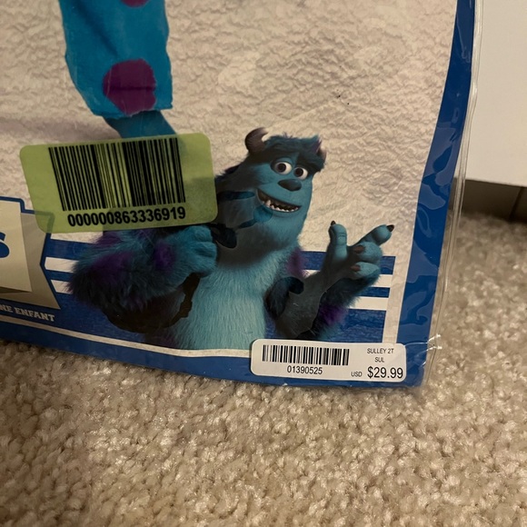 Monsters Inc Sulley costume 2T - Picture 3 of 8